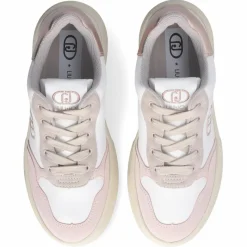 Liu-Jo Baskets|Sneakers Me en Cuir peche