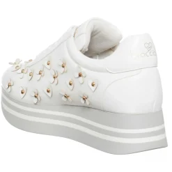 Tua By Braccialini Baskets|Sneakers Moa blanc/doré