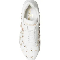 Tua By Braccialini Baskets|Sneakers Moa blanc/doré