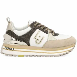 Liu-Jo Baskets|Sneakers Moli beige/marron