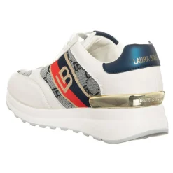 Laura Biagiotti Baskets|Sneakers Ossy blanc/rouge/bleu marine