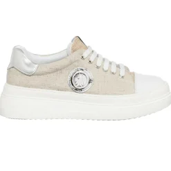 Patrizia Pepe Baskets|Sneakers Shina beige/argenté