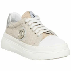 Patrizia Pepe Baskets|Sneakers Shina beige/argenté