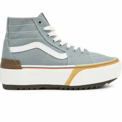 Vans Baskets|Sneakers SK8-Hi Tapered Stacked grises
