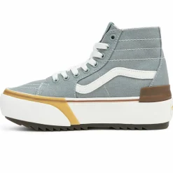 Vans Baskets|Sneakers SK8-Hi Tapered Stacked grises