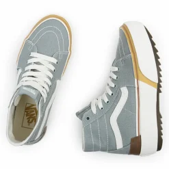 Vans Baskets|Sneakers SK8-Hi Tapered Stacked grises