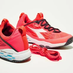 Diadora Baskets|Sneakers tennis Speed corail fluo