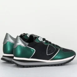 Philippe Model Baskets|Sneakers TRPX low vert/noir