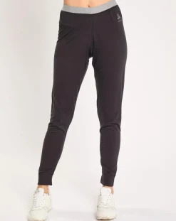 Odlo Pantalons|Sous-pantalon thermique 100% Laine Merino Natural noir