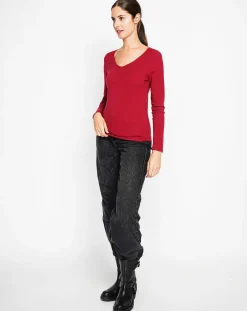 Assuili Pulls|Sous-pull Marilyne bordeaux