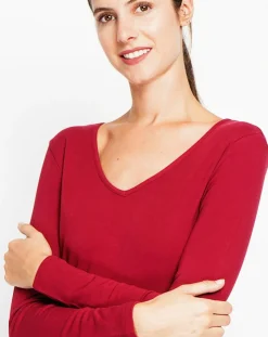 Assuili Pulls|Sous-pull Marilyne bordeaux