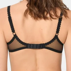Playtex Lingerie, Nuit|Soutien-gorge avec armatures Flower Elegance noir