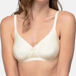 Playtex Lingerie, Nuit|Soutien-gorge avec armatures Micro Support effet satiné ivoire