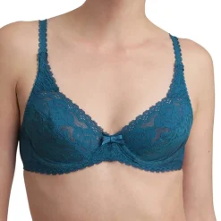Playtex Lingerie, Nuit|Soutien-gorge avec armatures Flower Elegance bleu