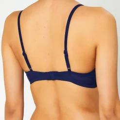 Huit Lingerie, Nuit|Soutien-gorge avec armatures Sporty gris/bleu marine
