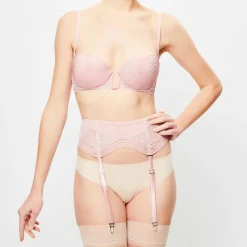 La Perla Lingerie, Nuit|Soutien-gorge balconnet Garnet rose