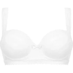 Playtex Lingerie, Nuit|Soutien-gorge balconnet Invisible Elegance nacre