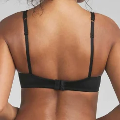 Playtex Lingerie, Nuit|Soutien-gorge coque amovibles armatures 24H Soft Absolu noir