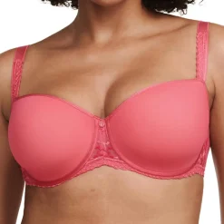 Chantelle Lingerie, Nuit|Soutien-gorge Coque Corbeille Memory Every Curve corallin