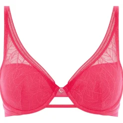 Chantelle Lingerie, Nuit|Soutien-gorge coques spacer Marceau rose lipstick