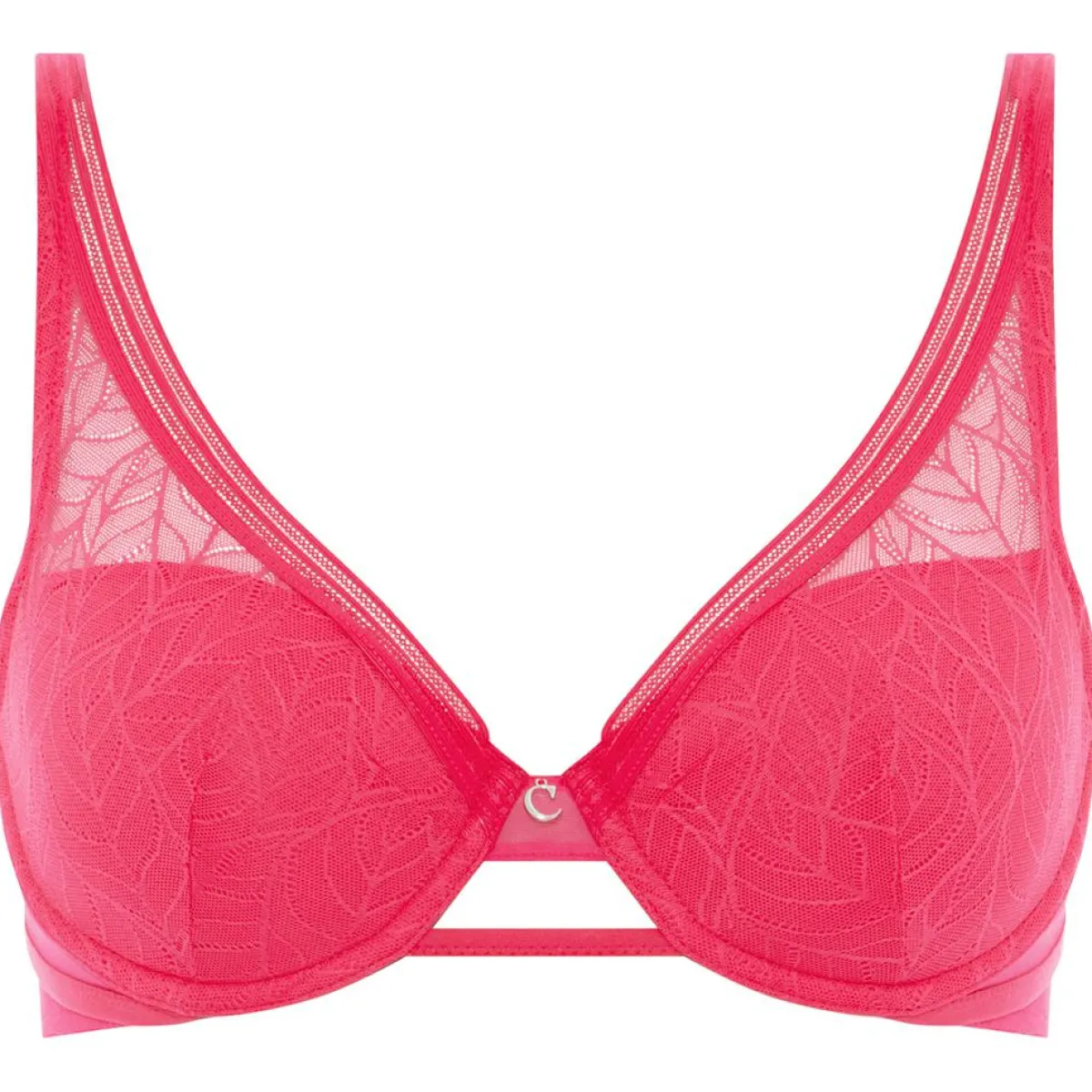 Chantelle Lingerie, Nuit|Soutien-gorge coques spacer Marceau rose lipstick
