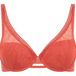 Chantelle Lingerie, Nuit|Soutien-gorge coques spacer Marceau orange thé épicé