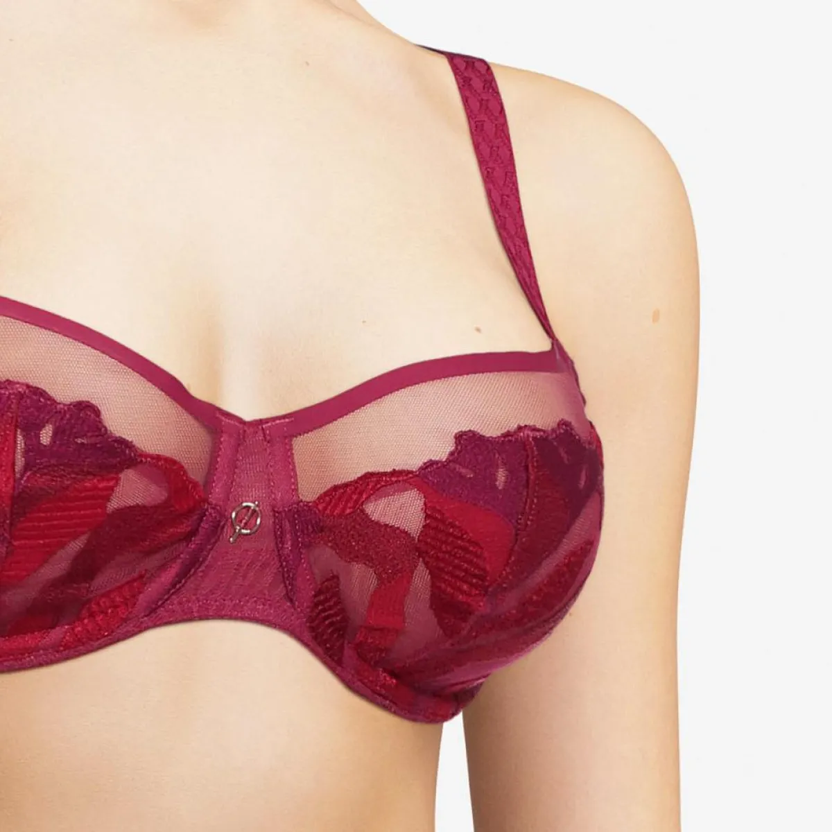 Chantelle Lingerie, Nuit|Soutien-gorge corbeille soft Montaigne rose