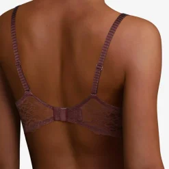 Chantelle Lingerie, Nuit|Soutien-gorge enveloppant Waltz marron cardinal