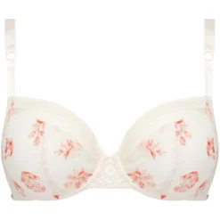 Chantelle Lingerie, Nuit|Soutien-gorge enveloppant Réaumur blanc talc
