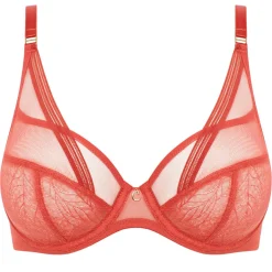 Chantelle Lingerie, Nuit|Soutien-gorge enveloppant Marceau orange thé épicé