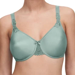 Chantelle Lingerie, Nuit|Soutien-gorge Enveloppant Moulé avec armatures Hedona vert treillis