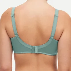 Chantelle Lingerie, Nuit|Soutien-gorge Enveloppant Moulé avec armatures Hedona vert treillis