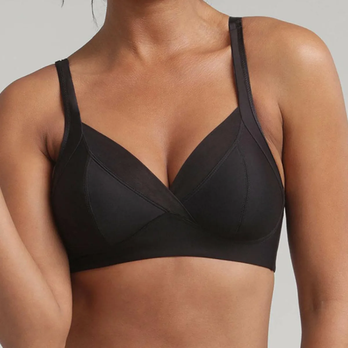 Playtex Lingerie, Nuit|Soutien-gorge Feel Good Support noir