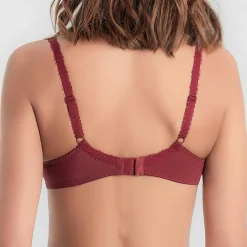 Playtex Lingerie, Nuit|Soutien-Gorge Flower Elegance rouge carmin