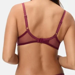 Playtex Lingerie, Nuit|Soutien-gorge Flower Elegance rouge cerise