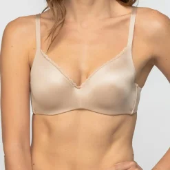 Playtex Lingerie, Nuit|Soutien-gorge 24H Soft Absolu beige