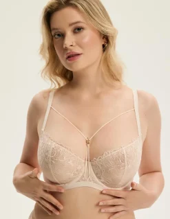 Esotiq Lingerie, Nuit|Soutien-gorge K Boa 1 Crème