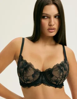 Esotiq Lingerie, Nuit|Soutien-gorge K Cecylia 2 Noir/Or