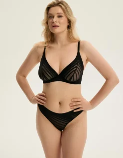 Esotiq Lingerie, Nuit|Soutien-gorge K Ciga Noir