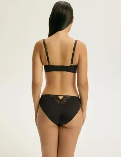 Esotiq Lingerie, Nuit|Soutien-gorge K Cintro 2 Chocolat Noir