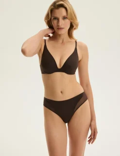 Esotiq Lingerie, Nuit|Soutien-gorge K Cleary 2 Chocolat Noir