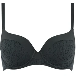 Femilet Lingerie, Nuit|Soutien-gorge Norah en dentelle gris bleu