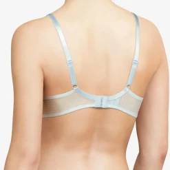 Passionata Lingerie, Nuit|Soutien-gorge plongeant Brooklyn bleu clair