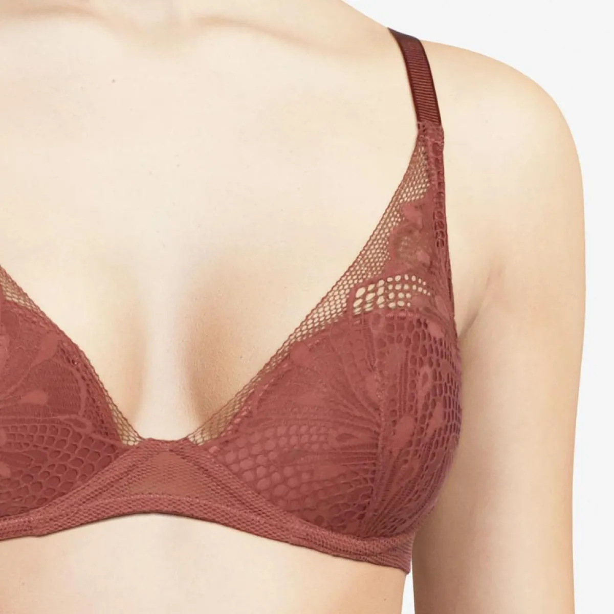 Passionata Lingerie, Nuit|Soutien-gorge plongeant Thelma terracotta