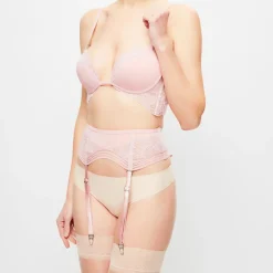 La Perla Lingerie, Nuit|Soutien-gorge push-up sans armatures Garnet rose