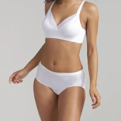 Playtex Lingerie, Nuit|Soutien-gorge sans armatures Feel Good Support blanc