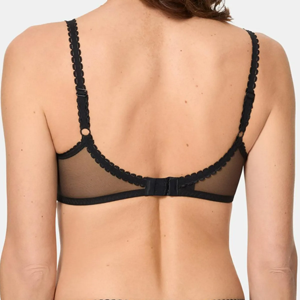 Playtex Lingerie, Nuit|Soutien-gorge sans armatures Flower Elegance noir