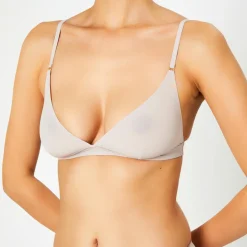 Huit Lingerie, Nuit|Soutien-gorge sans armatures en Soie mélangée Skin 01 bsh