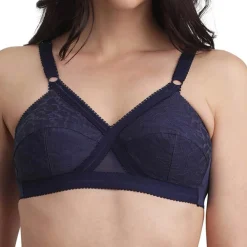 Playtex Lingerie, Nuit|Soutien-gorge sans armatures Coeur Croisé bleu