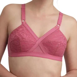 Playtex Lingerie, Nuit|Soutien-gorge sans armatures Coeur Croisé rose